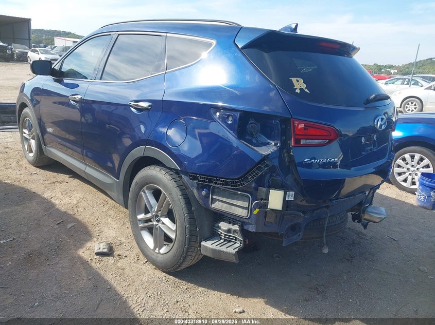 2017 HYUNDAI SANTA FE SPORT 2.4L 5XYZU3LB6HG499015