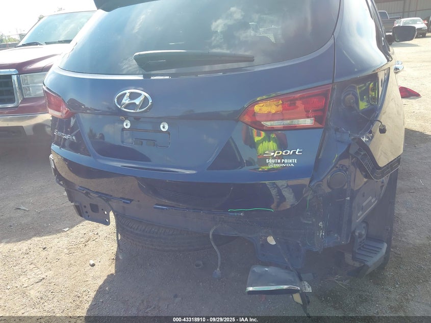 2017 HYUNDAI SANTA FE SPORT 2.4L 5XYZU3LB6HG499015
