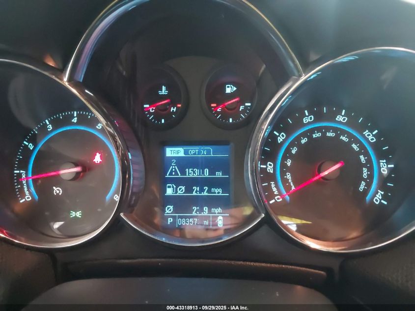 2014 Chevrolet Cruze 2Lt Auto VIN: 1G1PE5SB2E7339216 Lot: 43318913