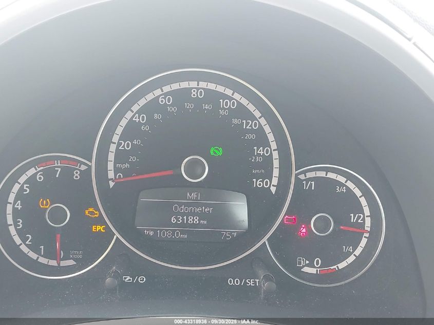 2013 Volkswagen Beetle 2.5L/2.5L Fender Edition VIN: 3VWJP7AT4DM661449 Lot: 43318936