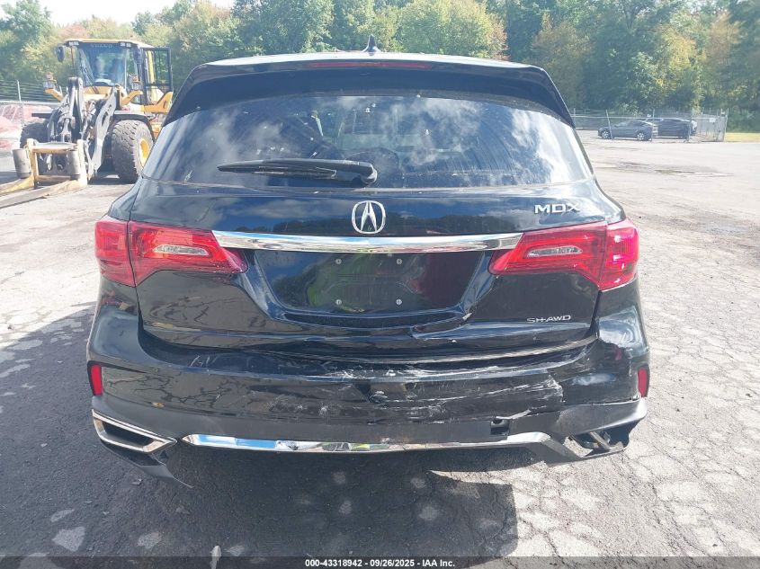 2018 Acura Mdx VIN: 5J8YD4H39JL021055 Lot: 43318942