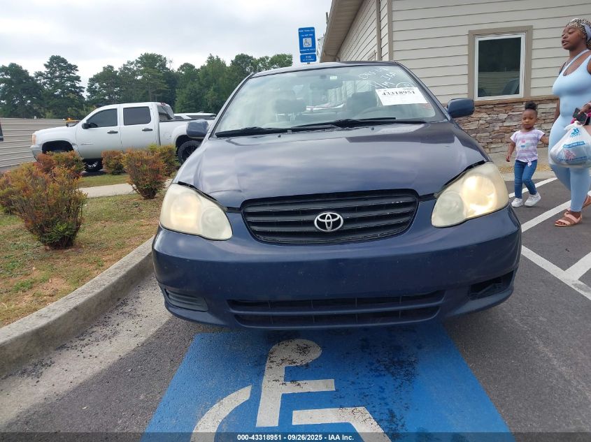 2004 Toyota Corolla Le VIN: JTDBR32E242045718 Lot: 43318951