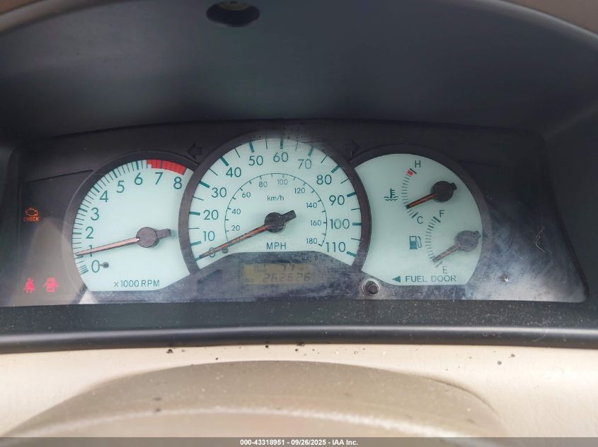 2004 Toyota Corolla Le VIN: JTDBR32E242045718 Lot: 43318951