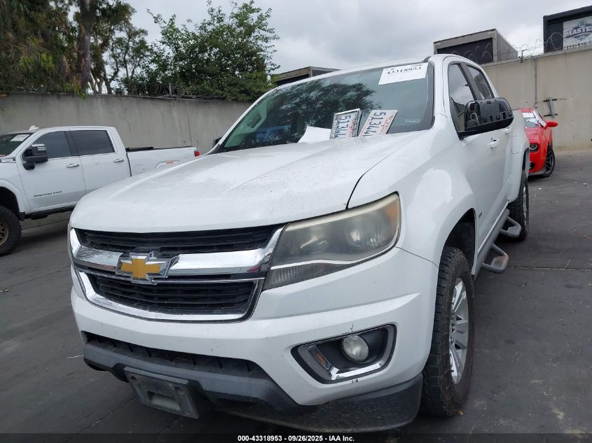 2018 Chevrolet Colorado Lt VIN: 1GCGSCENXJ1173762 Lot: 43318953