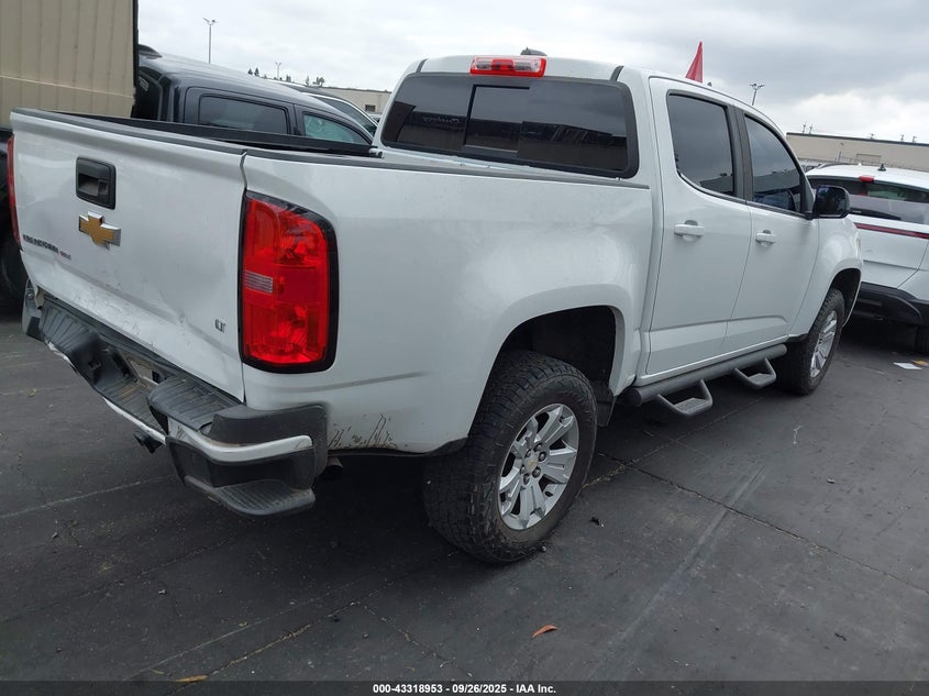 VIN 1GCGSCENXJ1173762 2018 CHEVROLET COLORADO LT