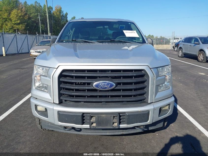 2017 Ford F150 Supercrew VIN: 1FTEW1EF8HFB17910 Lot: 43318956