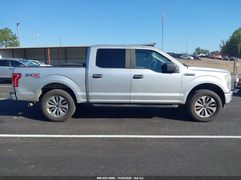 2017 Ford F150 Supercrew VIN: 1FTEW1EF8HFB17910 Lot: 43318956