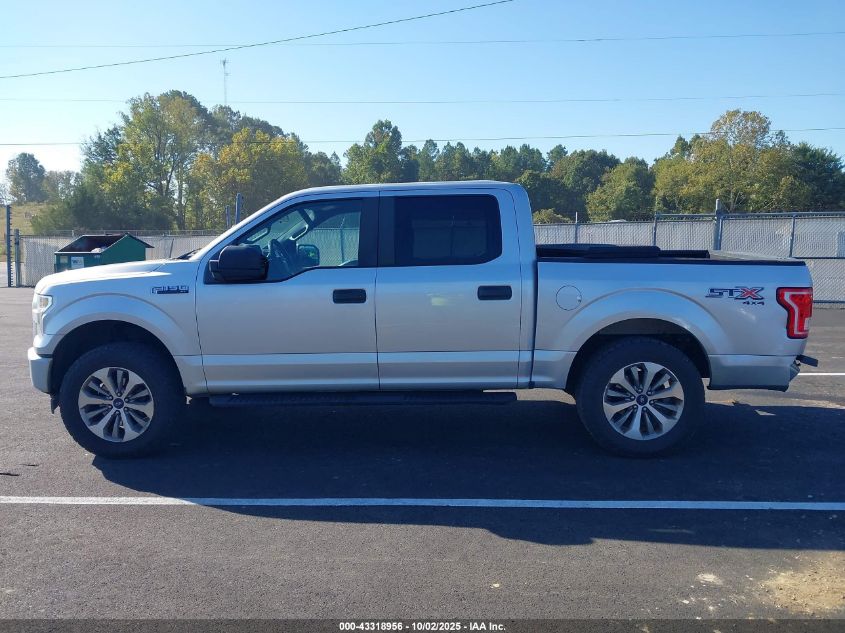 2017 Ford F150 Supercrew VIN: 1FTEW1EF8HFB17910 Lot: 43318956