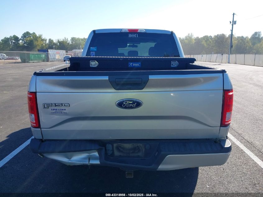 2017 Ford F150 Supercrew VIN: 1FTEW1EF8HFB17910 Lot: 43318956