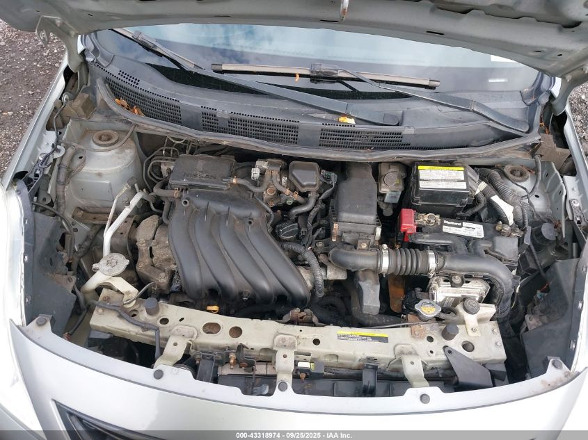 2014 Nissan Versa 1.6 S+ VIN: 3N1CN7AP2EL810598 Lot: 43318974