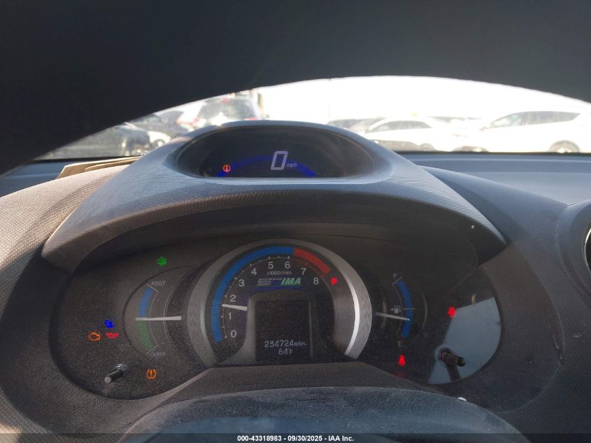 2011 Honda Insight Lx VIN: JHMZE2H54BS002568 Lot: 43318983