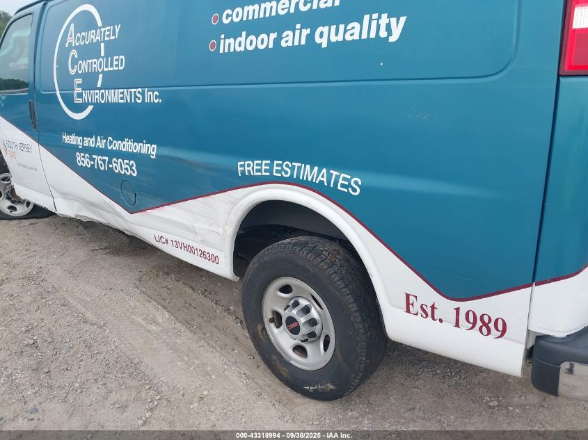 2017 GMC Savana 2500 Work Van VIN: 1GTW7BFF2H1328393 Lot: 43318994