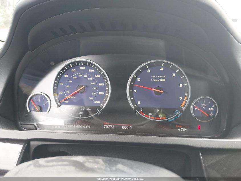 2011 BMW 750Li VIN: WBAKB8C5XBC447863 Lot: 43318998