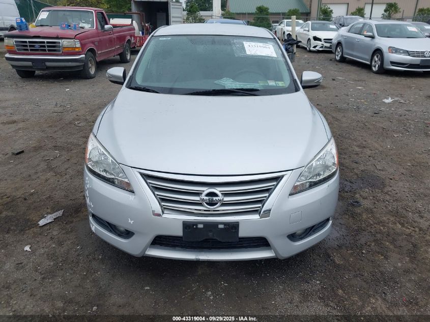 2013 Nissan Sentra Sl VIN: 3N1AB7AP2DL652214 Lot: 43319004