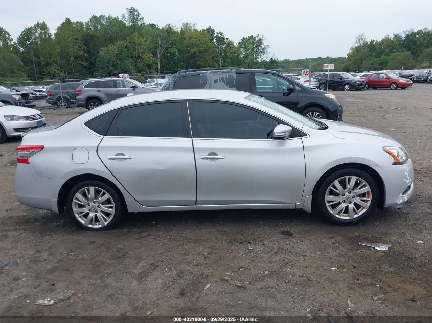 2013 Nissan Sentra Sl VIN: 3N1AB7AP2DL652214 Lot: 43319004