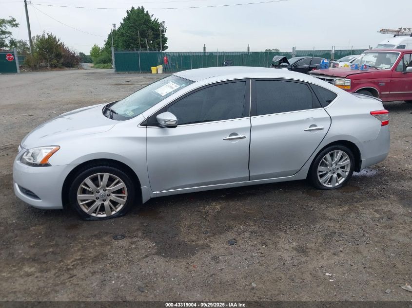 2013 Nissan Sentra Sl VIN: 3N1AB7AP2DL652214 Lot: 43319004