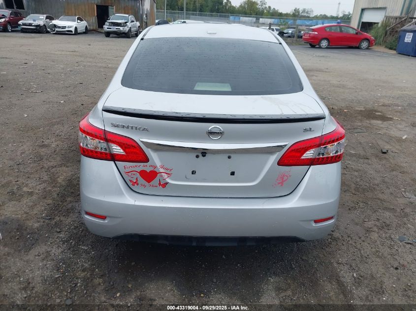 2013 Nissan Sentra Sl VIN: 3N1AB7AP2DL652214 Lot: 43319004