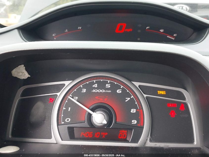 2008 Honda Civic Si VIN: 2HGFG21558H706451 Lot: 43319006