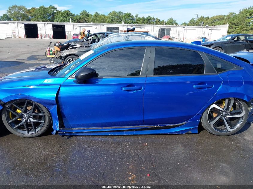 2022 Honda Civic Sport VIN: 2HGFE2F58NH557575 Lot: 43319012