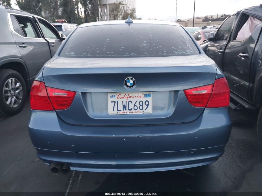 2011 BMW 328I VIN: WBAPH5G56BNM78299 Lot: 43319014