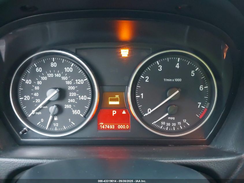 2011 BMW 328I VIN: WBAPH5G56BNM78299 Lot: 43319014