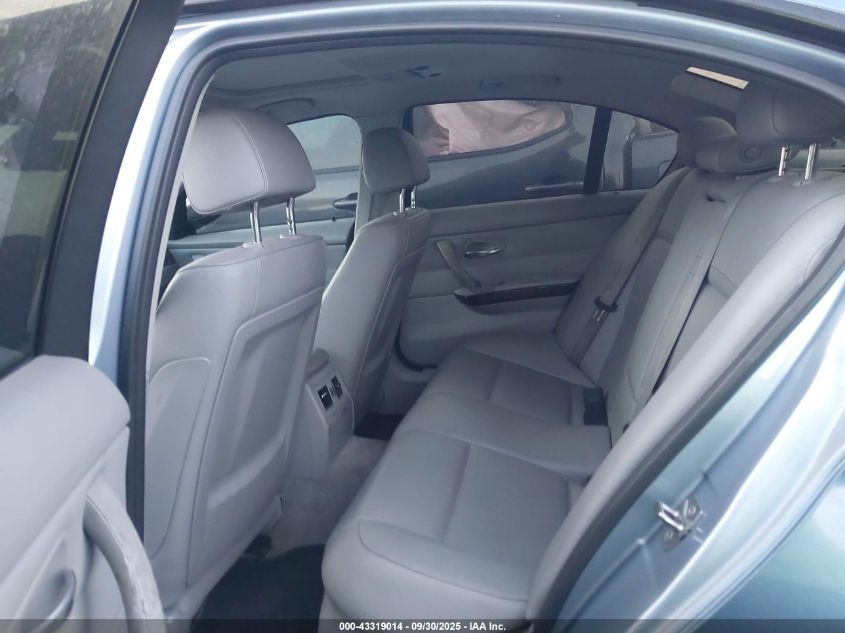 2011 BMW 328I VIN: WBAPH5G56BNM78299 Lot: 43319014