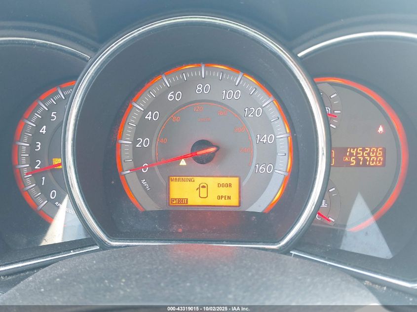 2009 Nissan Murano S VIN: JN8AZ18W39W137778 Lot: 43319015