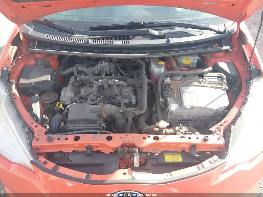 2013 Toyota Prius C Two VIN: JTDKDTB3XD1042486 Lot: 43319016