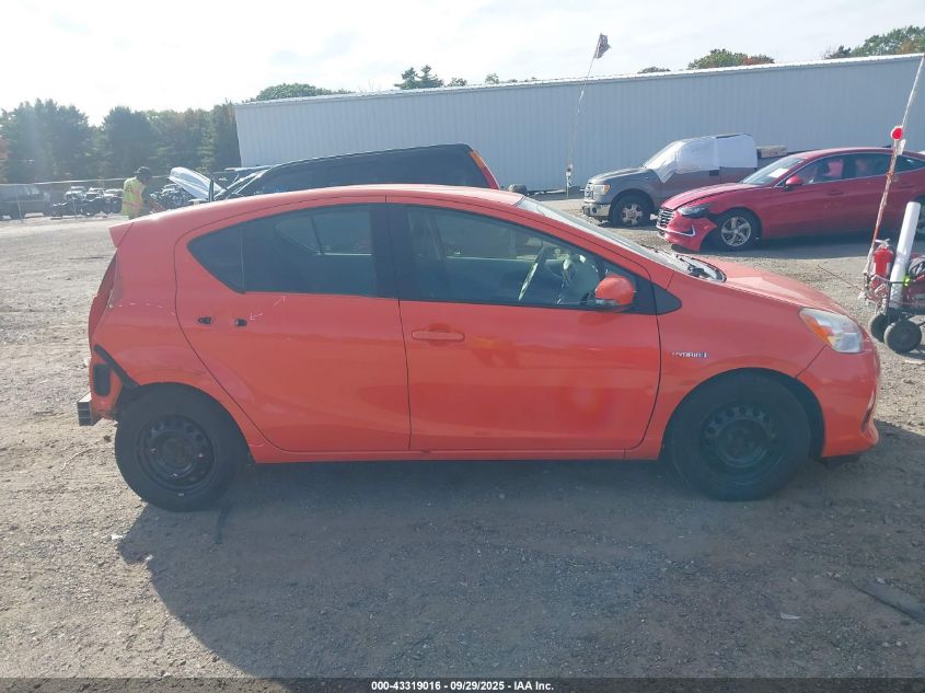 2013 Toyota Prius C Two VIN: JTDKDTB3XD1042486 Lot: 43319016