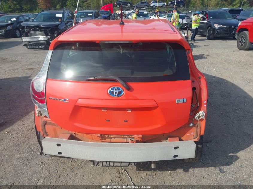 2013 Toyota Prius C Two VIN: JTDKDTB3XD1042486 Lot: 43319016