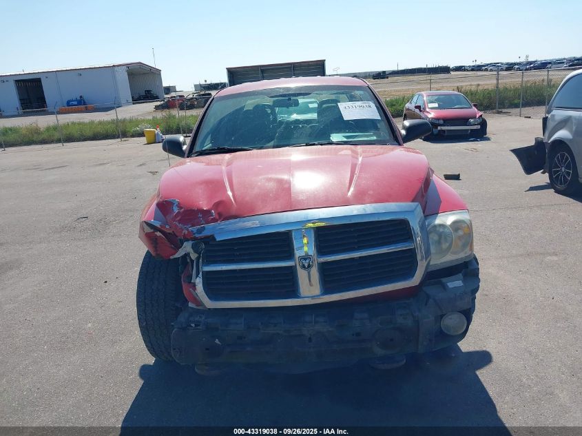 2005 Dodge Dakota Slt VIN: 1D7HW48N05S250364 Lot: 43319038