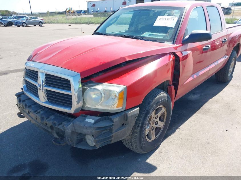 2005 Dodge Dakota Slt VIN: 1D7HW48N05S250364 Lot: 43319038
