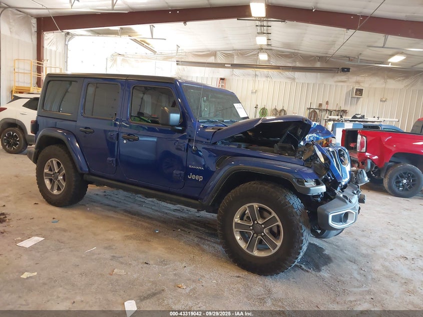 2018 JEEP WRANGLER UNLIMITED SAHARA - 1C4HJXEG4JW216365