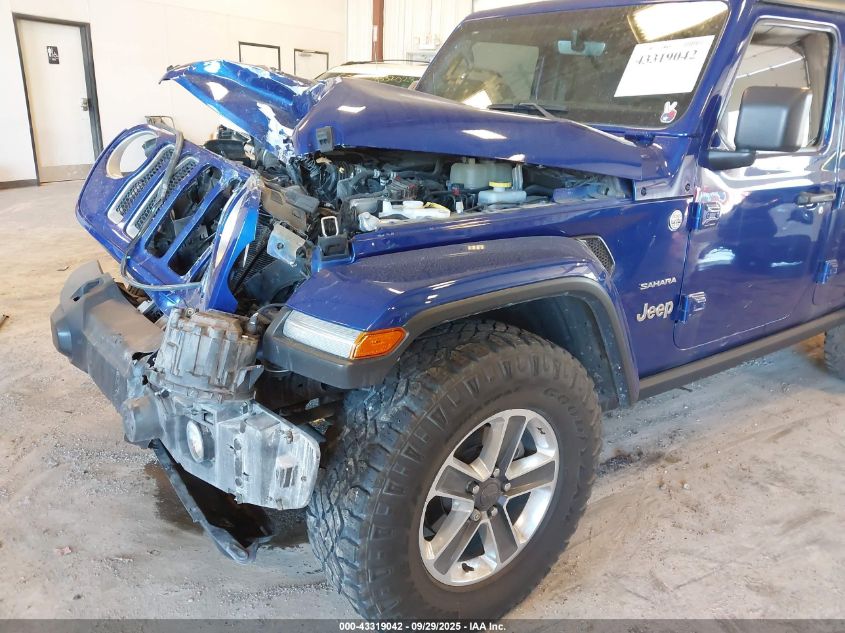 2018 Jeep Wrangler Unlimited Sahara VIN: 1C4HJXEG4JW216365 Lot: 43319042