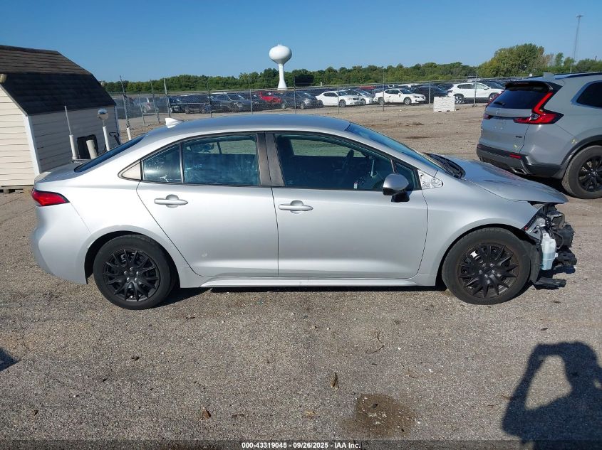 2020 Toyota Corolla Le VIN: 5YFEPRAE9LP080165 Lot: 43319045