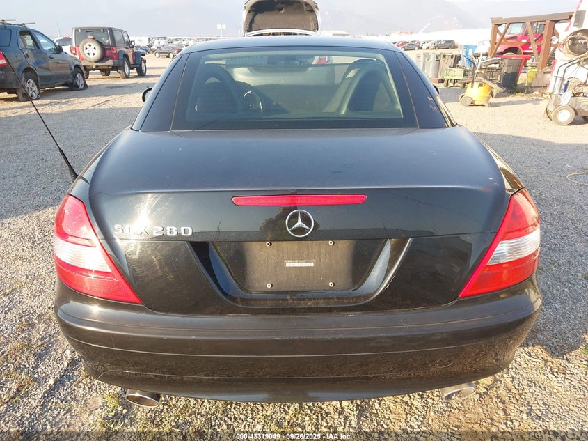 2006 Mercedes-Benz Slk 280 VIN: WDBWK54F66F105937 Lot: 43319049