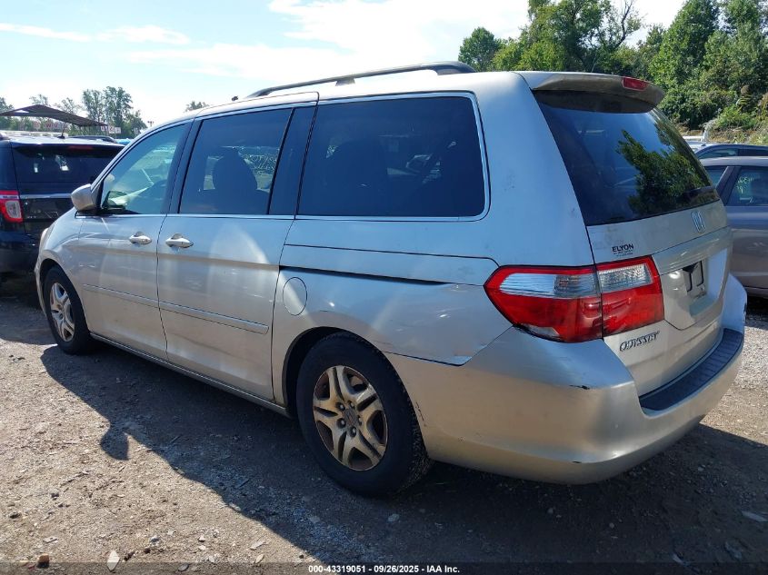 2007 Honda Odyssey Ex VIN: 5FNRL38417B105570 Lot: 43319051