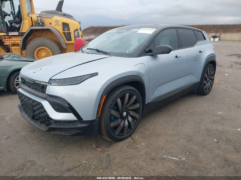 Vin: vcf1zbu20pg003855, lot: 43813724, fisker ocean one 20232