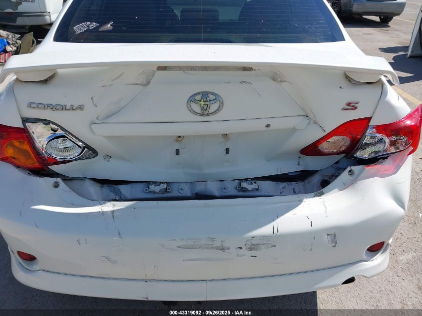 2010 Toyota Corolla S VIN: 2T1BU4EE8AC496150 Lot: 43319092