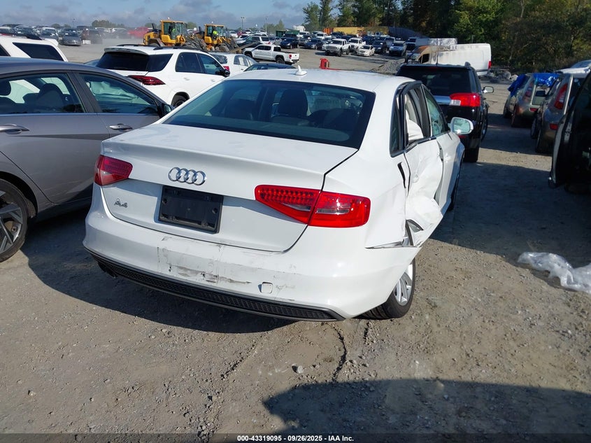 2014 AUDI A4 2.0T PREMIUM - WAUAFAFL9EN043687