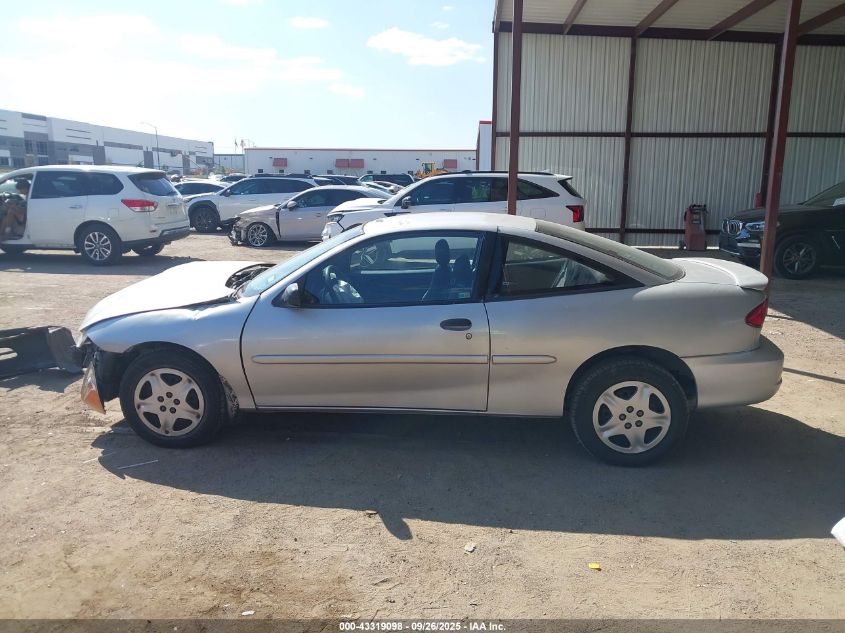 2000 Chevrolet Cavalier VIN: 1G1JC124XY7299283 Lot: 43319098