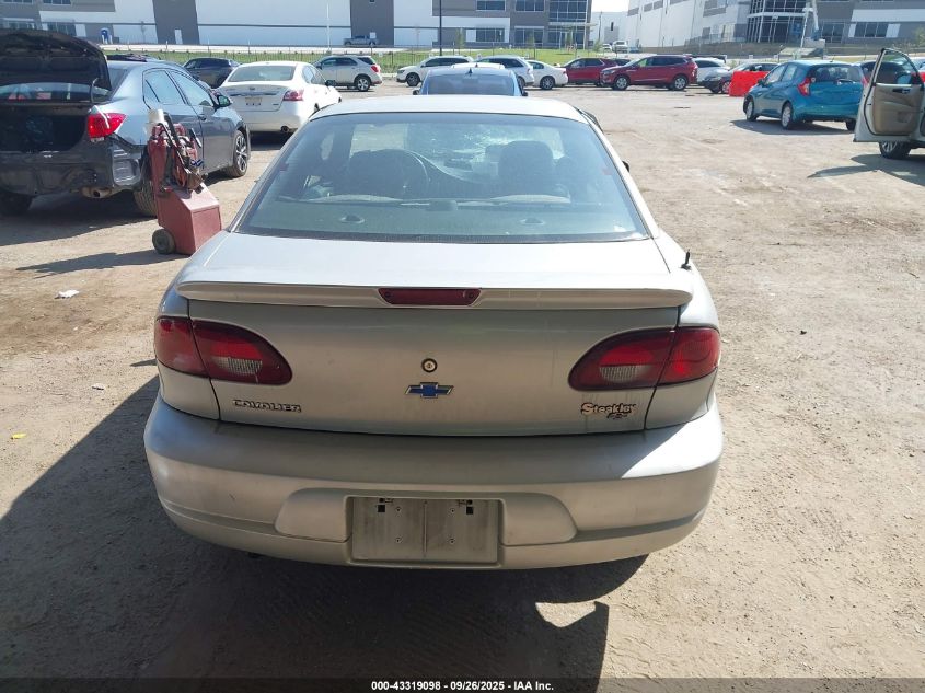 2000 Chevrolet Cavalier VIN: 1G1JC124XY7299283 Lot: 43319098