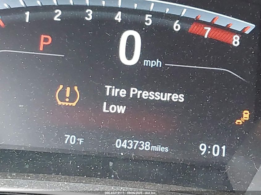 2020 Honda Cr-V 2Wd Ex-L VIN: 7FARW1H81LE011203 Lot: 43319111