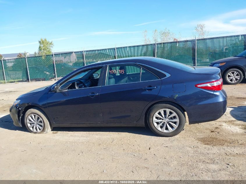 2016 Toyota Camry Le VIN: 4T4BF1FK3GR552523 Lot: 43319113