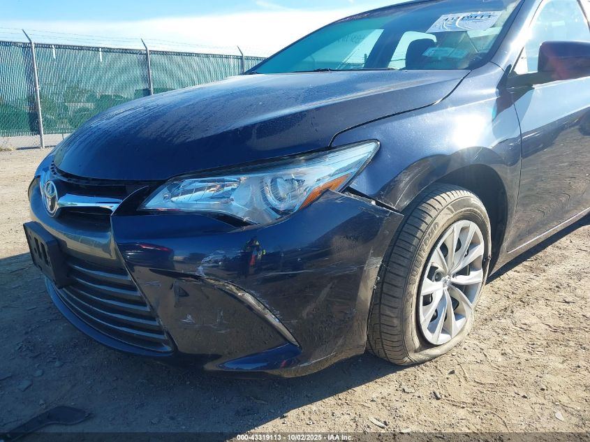 2016 Toyota Camry Le VIN: 4T4BF1FK3GR552523 Lot: 43319113