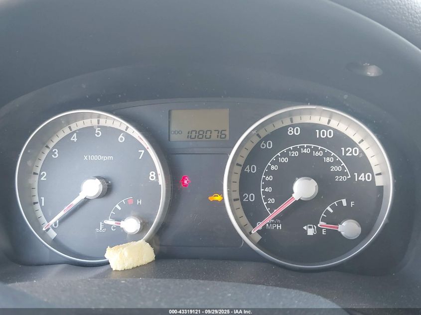 2008 Hyundai Accent Gls VIN: KMHCN46C48U199514 Lot: 43319121