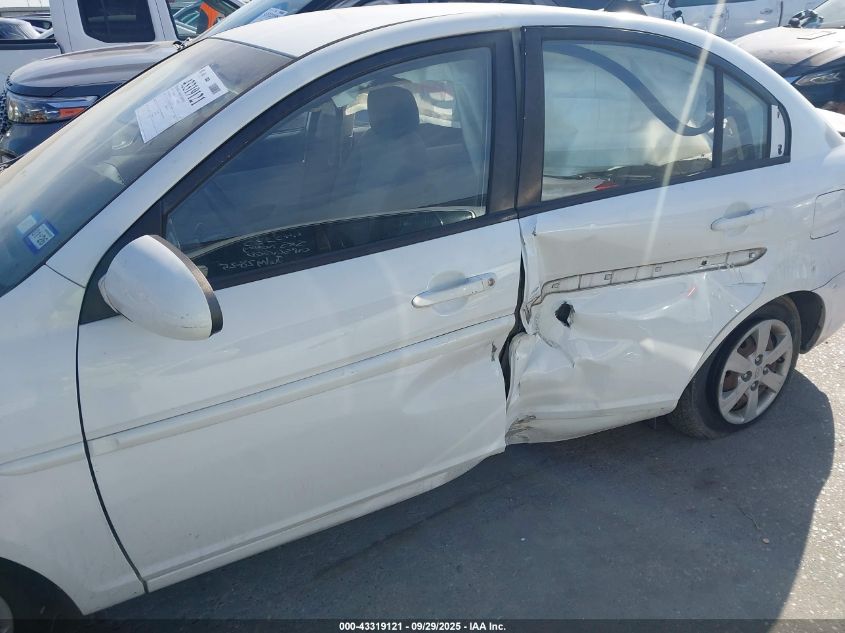 2008 Hyundai Accent Gls VIN: KMHCN46C48U199514 Lot: 43319121