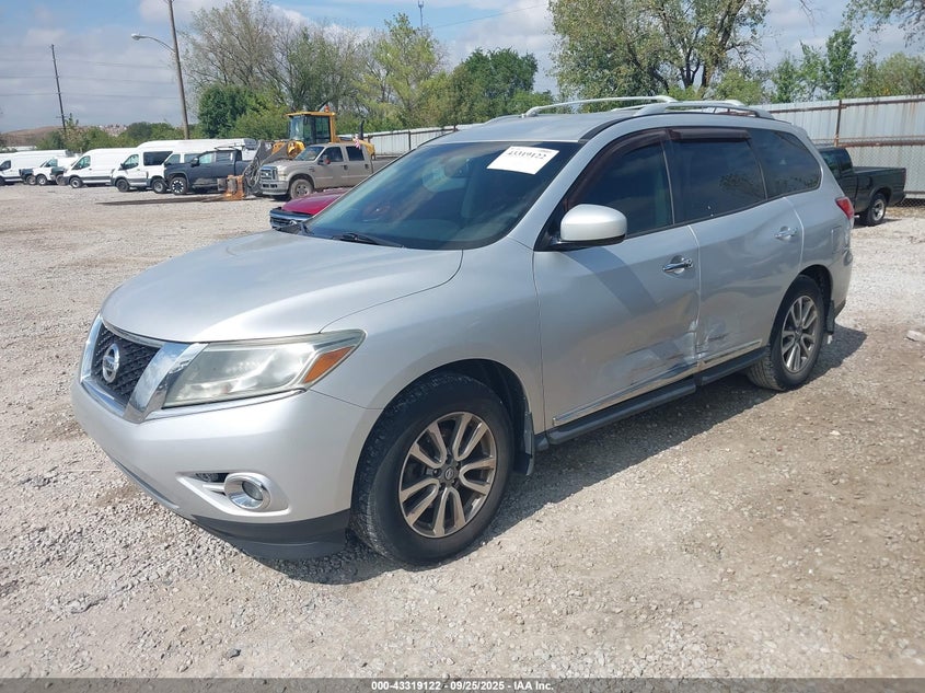 2014 NISSAN PATHFINDER SL - 5N1AR2MN2EC607207