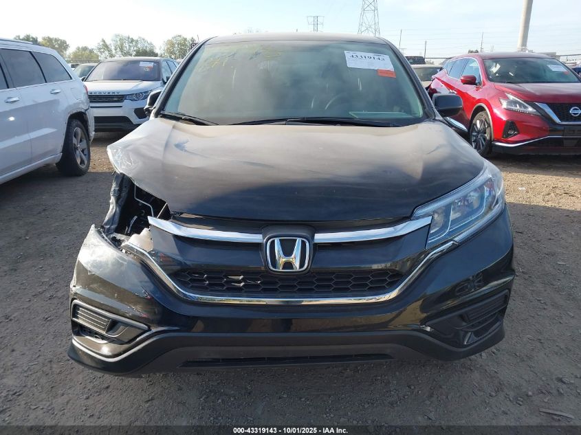 2016 Honda Cr-V Lx VIN: 2HKRM4H39GH728883 Lot: 43319143