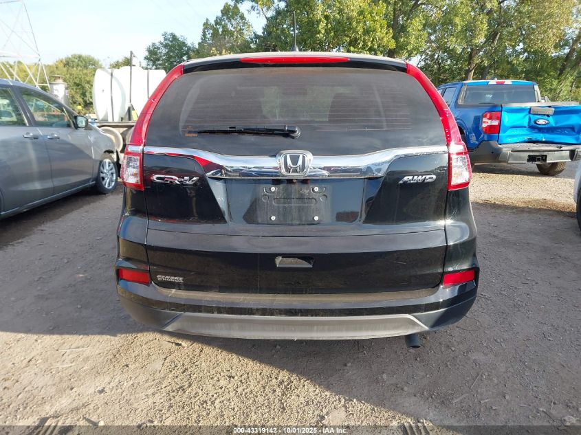 2016 Honda Cr-V Lx VIN: 2HKRM4H39GH728883 Lot: 43319143